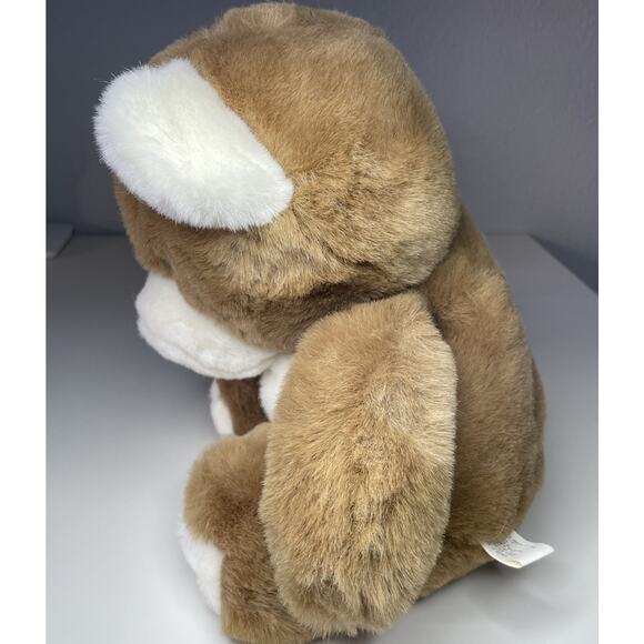 Vintage Yangjee Teddy Bear Plush Brown White 14” Stuffed Animal Yang Jee - Picture 3 of 12